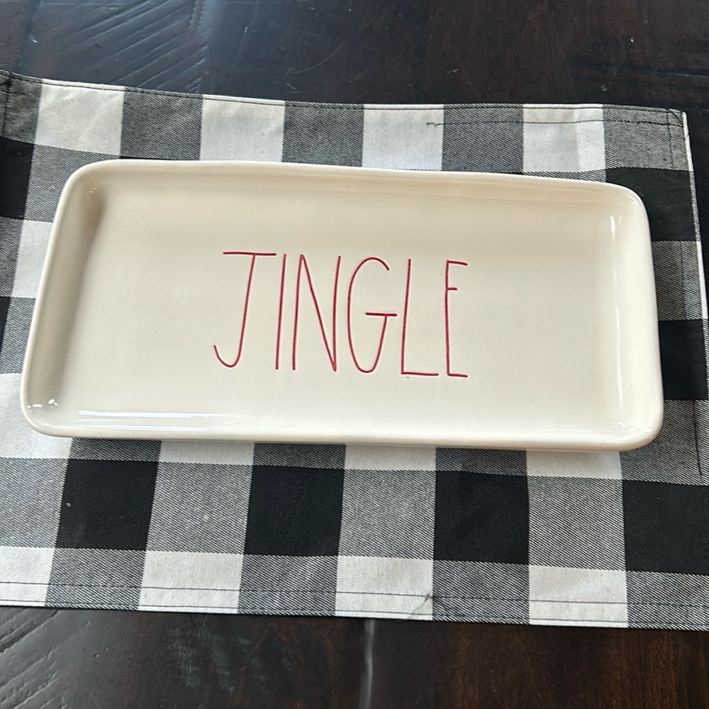 Rae Dunn “JINGLE” Platter